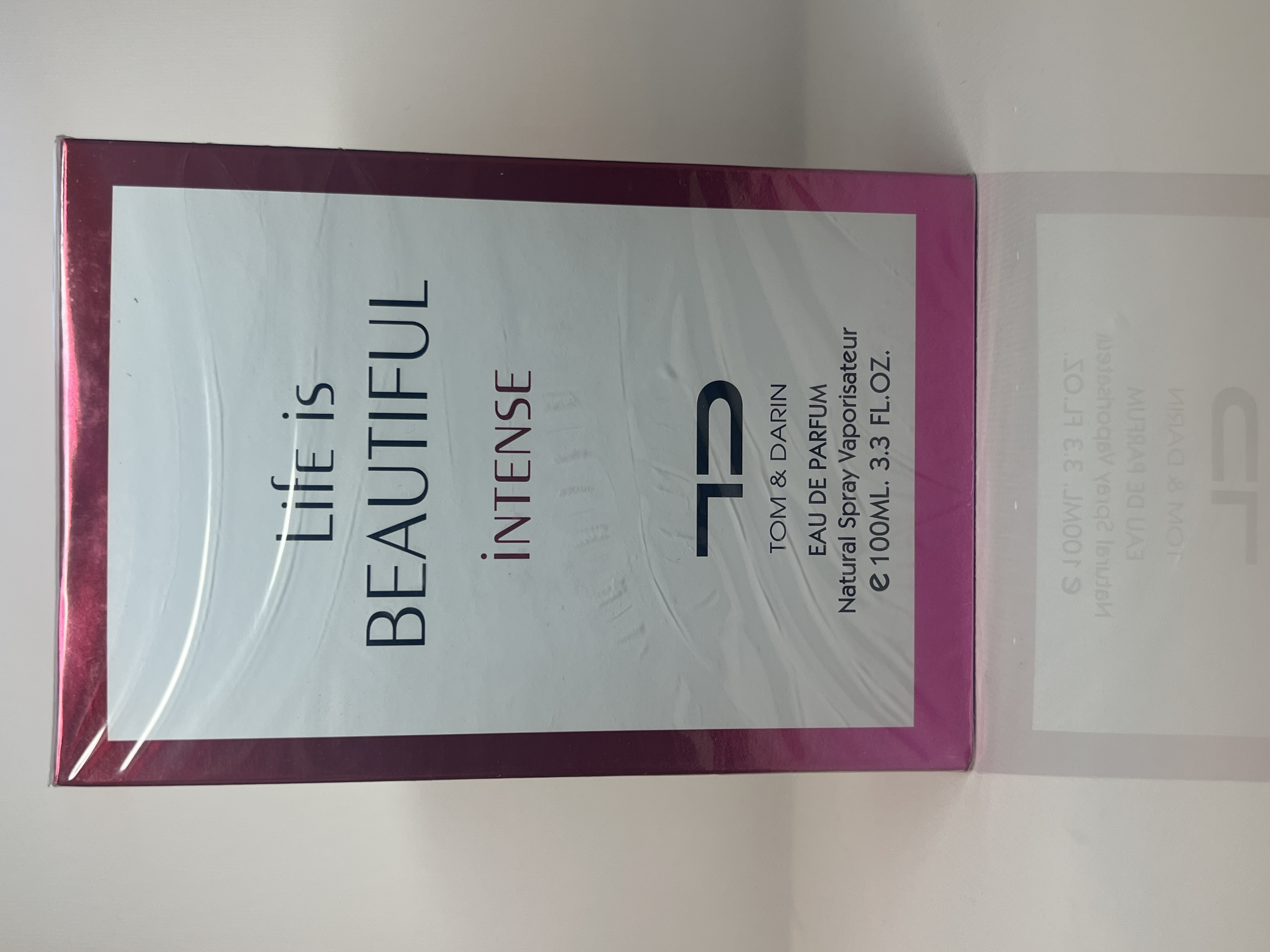 Life is Beautiful Intense Eau De Parfum Natural Spray Vaporizer by Tom & Darin