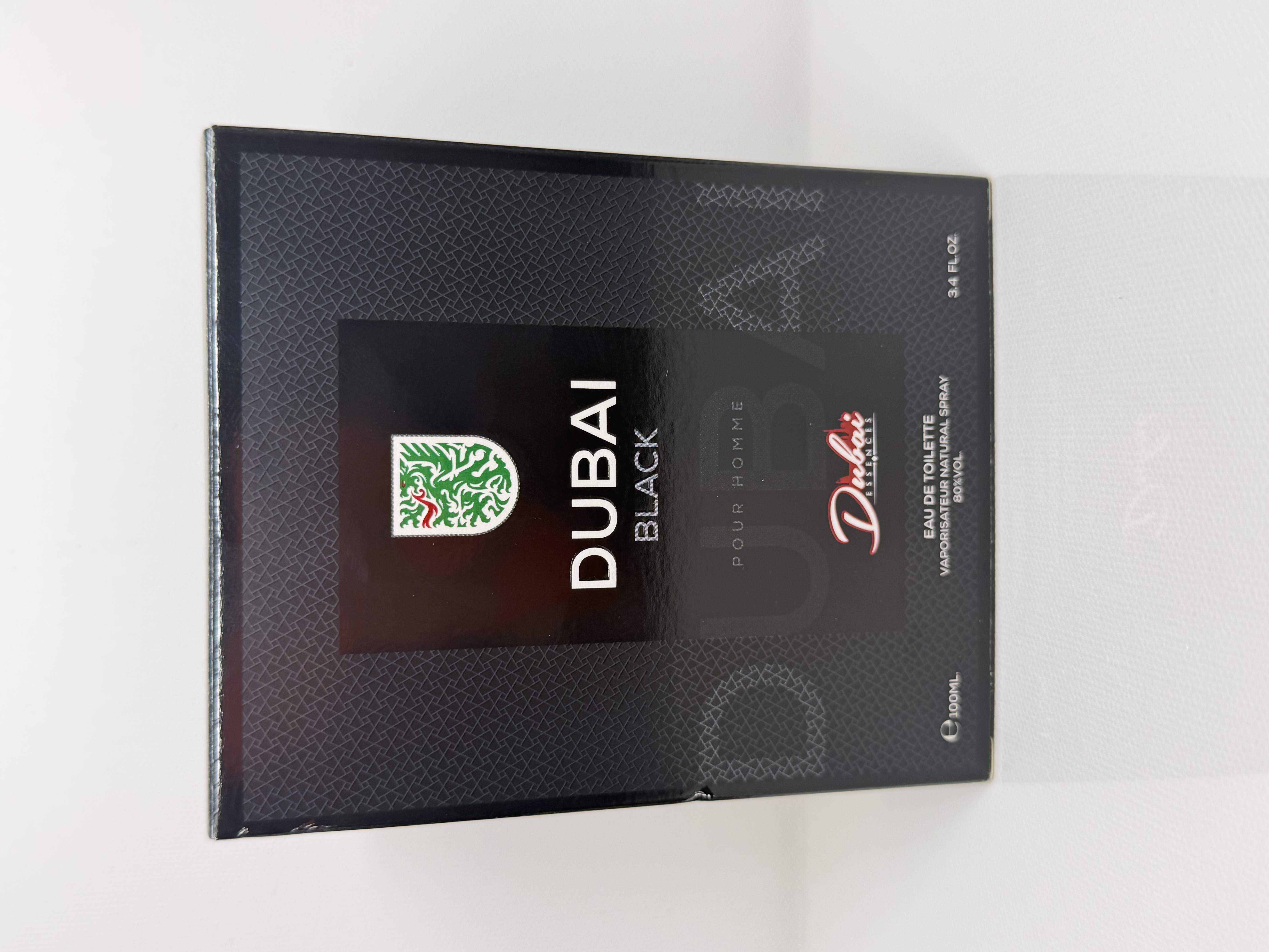 Dubai Black Pour Homme Eau De Toilette EDT by Dubai Essences