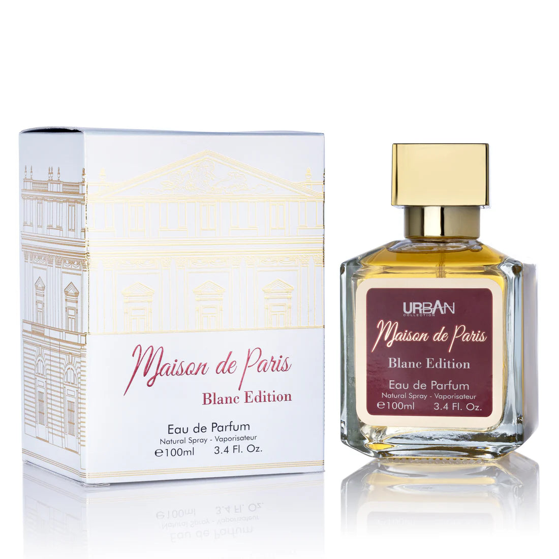 Maison de Paris Blanc Edition Eau De Parfum (100ml / 3.4 oz) by URBAN COLLECTION