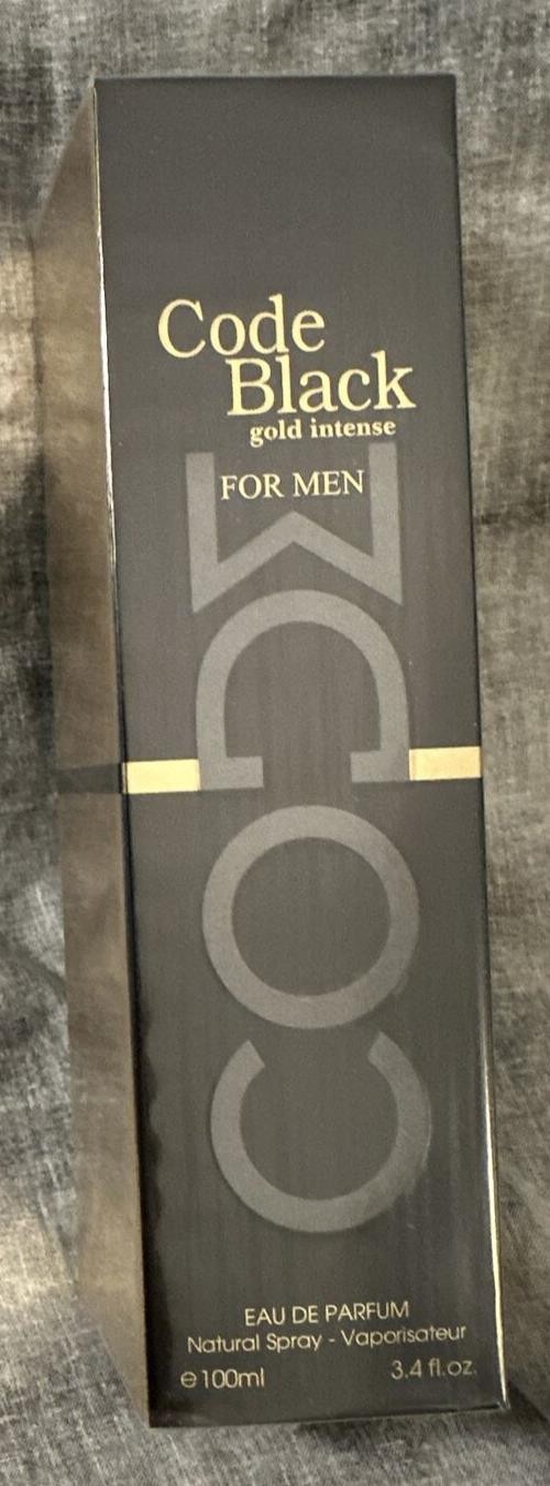 Code Black Gold Intense by Fragrance Couture
