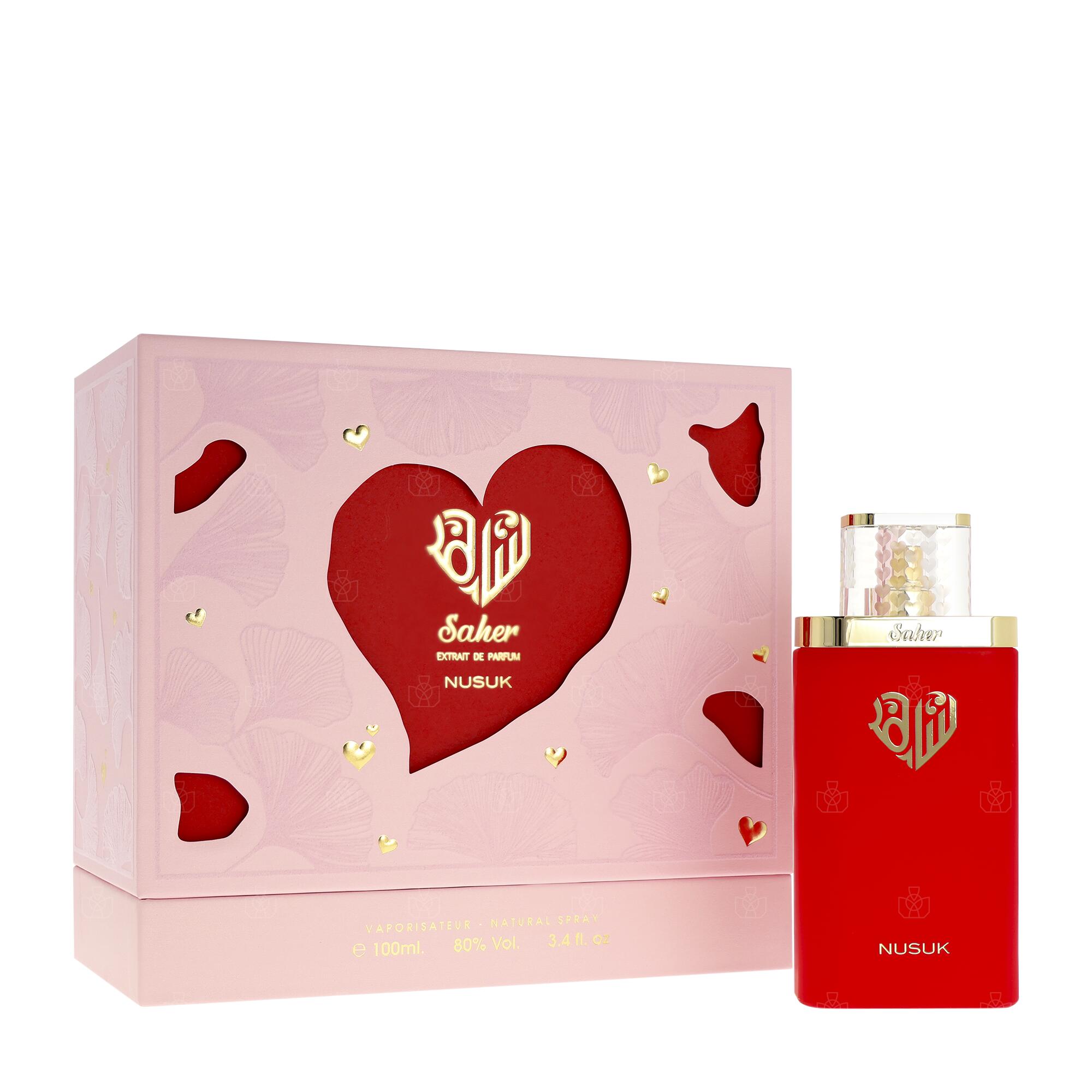 Saher Extrait de Parfum Spray for Women 3.4 oz / 100 ml by Nusuk