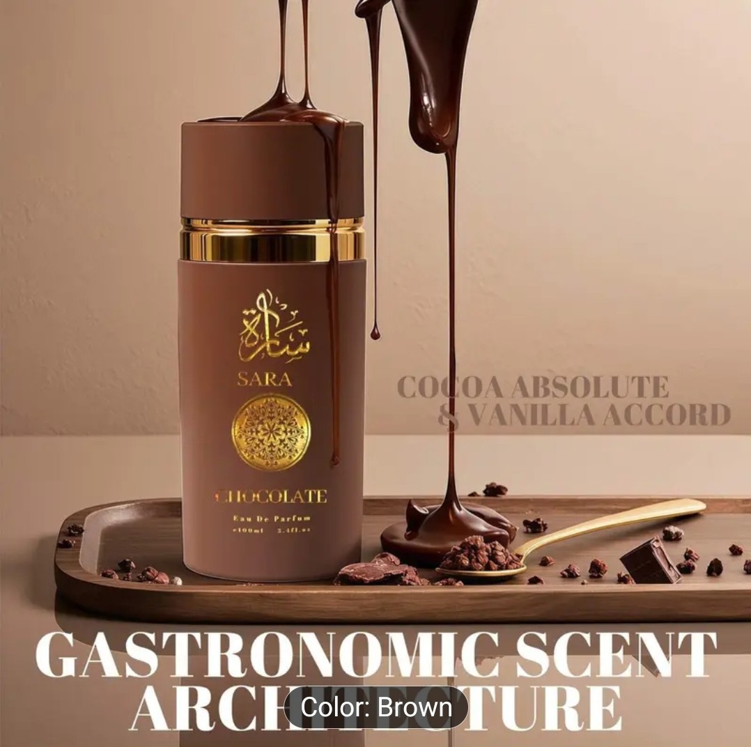 Sara Chocolate Eau De Parfum 3.4oz Women's Perfume, Regular Size by Secret Plus