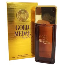 Gold Medal Cologne for Men Eau de Toilette 3.4oz by NovoGlow