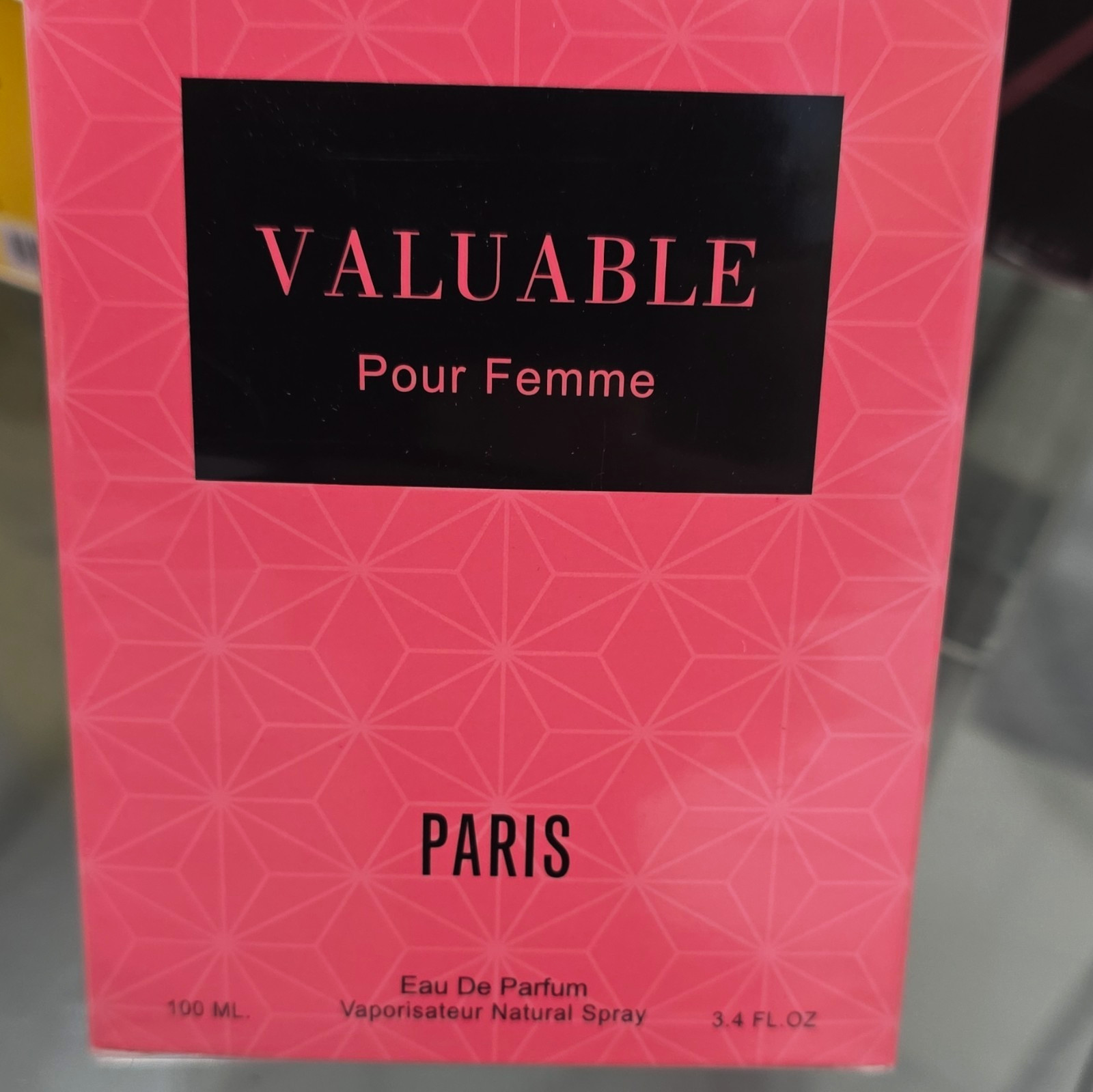 Valuable Pour Femme Paris Women Eau De Parfum 3.4oz by Secret Plus